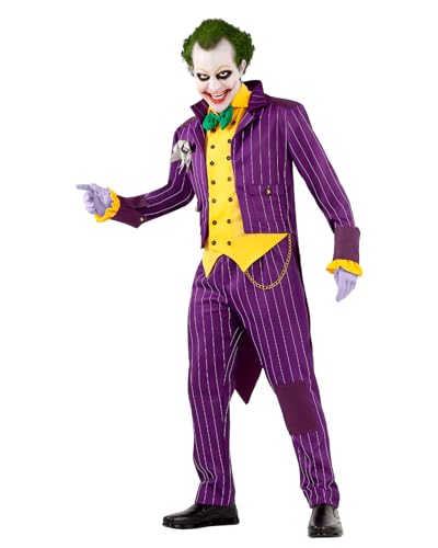 Funidelia Offizielles Joker Arkham City Kostüm für Herren, Joker Anzug für Erwachsene, Halloween- und Karnevalskostüme – Größe M Funidelia Offizielles Joker Arkham City Kostüm für Herren, Joker Anzug für Erwachsene, Halloween- und Karnevalskostüme – Größe M von Funidelia