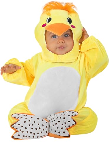 Funidelia | Küken Kostüms für Baby Größe 12-24 Monate Tiere, Henne, Hahn, Küken - Farben: Bunt, Zubehör für Kostüm - Lustige Kostüme für deine Partys Funidelia | Küken Kostüms für Baby Größe 12-24 Monate Tiere, Henne, Hahn, Küken - Farben: Bunt, Zubehör für Kostüm - Lustige Kostüme für deine Partys von Funidelia
