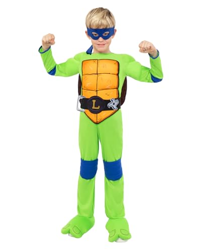 Funidelia | Leonardo Kostüm - Teenage Mutant Ninja Turtles für Jungen Ninja Turtles & Zeichentrickfilm - Kostüm für Kinder & Verkleidung für Partys, Karneval & Halloween - Größe 13-15 Jahre Funidelia | Leonardo Kostüm - Teenage Mutant Ninja Turtles für Jungen Ninja Turtles & Zeichentrickfilm - Kostüm für Kinder & Verkleidung für Partys, Karneval & Halloween - Größe 13-15 Jahre von Funidelia
