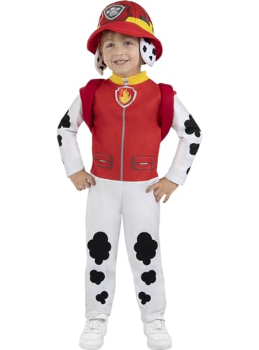 Funidelia | Marshall Paw Patrol Kostüm für Jungen Zeichentrickfilm, Paw Patrol, Marshall, Chase - Kostüm für Kinder & Verkleidung für Partys, Karneval & Halloween - Größe 2-3 Jahre - Rot Funidelia | Marshall Paw Patrol Kostüm für Jungen Zeichentrickfilm, Paw Patrol, Marshall, Chase - Kostüm für Kinder & Verkleidung für Partys, Karneval & Halloween - Größe 2-3 Jahre - Rot von Funidelia