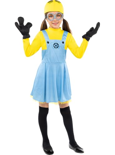 Funidelia | Minions Dave Kostüm für Mädchen Zeichentrickfilm, Minions, Film und Serien - Kostüm für Kinder & Verkleidung für Partys, Karneval & Halloween - Größe 3-4 Jahre - Gelb Funidelia | Minions Dave Kostüm für Mädchen Zeichentrickfilm, Minions, Film und Serien - Kostüm für Kinder & Verkleidung für Partys, Karneval & Halloween - Größe 3-4 Jahre - Gelb von Funidelia