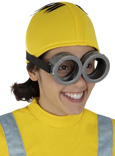 Funidelia | Minions Mütze für Herren und Damen Zeichentrickfilm, Minions, Film und Serien - Zubehör für Erwachsene, Zubehör für Kostüm - Gelb Funidelia | Minions Mütze für Herren und Damen Zeichentrickfilm, Minions, Film und Serien - Zubehör für Erwachsene, Zubehör für Kostüm - Gelb von Funidelia