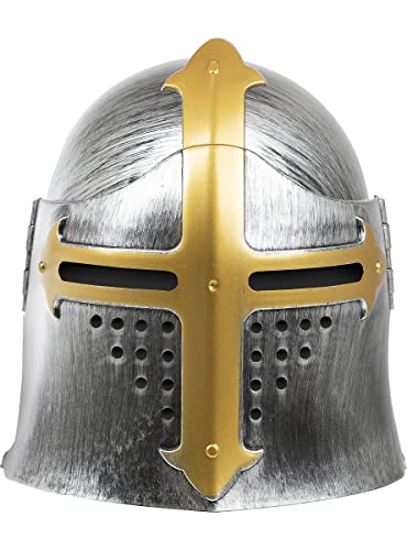 Funidelia | Mittelalter Helm für Herren und Damen Mittelalterliche, Mittelalter, Ritter - Farben: Bunt, Zubehör für Kostüm - Lustige Kostüme für Deine Partys Funidelia | Mittelalter Helm für Herren und Damen Mittelalterliche, Mittelalter, Ritter - Farben: Bunt, Zubehör für Kostüm - Lustige Kostüme für Deine Partys von Funidelia