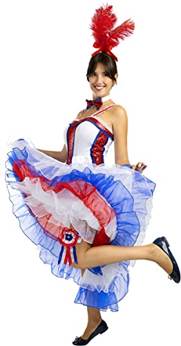 Funidelia | Moulin Rouge Kostüm für Damen Größe M 20er Jahre, Kabarett, Charleston, Jahrzehnte - Farben: Bunt, Zubehör für Kostüm - Lustige Kostüme für deine Partys Funidelia | Moulin Rouge Kostüm für Damen Größe M 20er Jahre, Kabarett, Charleston, Jahrzehnte - Farben: Bunt, Zubehör für Kostüm - Lustige Kostüme für deine Partys von Funidelia