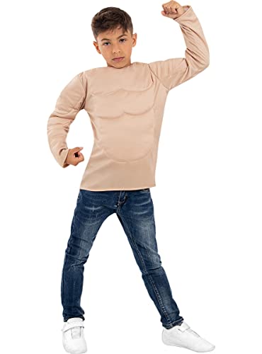 Funidelia | Muskelshirt für Jungen Zirkus, Lustige & Ausgefallene - Kostüm für Kinder & Verkleidung für Partys, Karneval & Halloween - Rosa Funidelia | Muskelshirt für Jungen Zirkus, Lustige & Ausgefallene - Kostüm für Kinder & Verkleidung für Partys, Karneval & Halloween - Rosa von Funidelia
