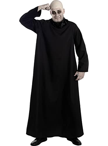 Funidelia | Onkel Fester Kostüm Addams Family für Herren Addams Family, Halloween, Horrorfilm, Horror - Kostüm für Erwachsene & Verkleidung für Partys, Karneval & Halloween - Größe L - XL - Schwarz von Funidelia