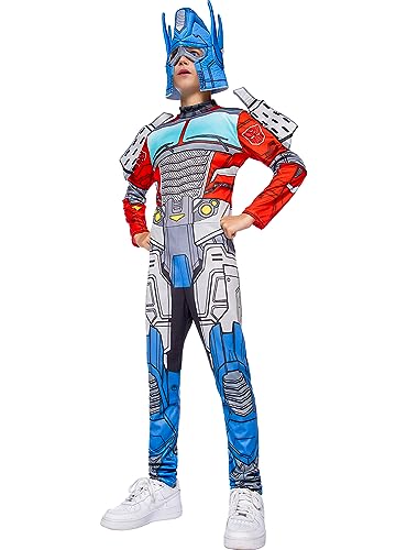Funidelia | Optimus Prime Kostüm für Jungen Transformers für Jungen Transformers & Autobots - Kostüm für Kinder & Verkleidung für Partys, Karneval & Halloween - Größe 10-12 Jahre von Funidelia