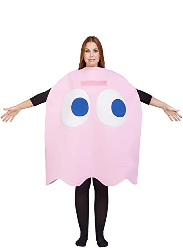 Funidelia | Pac-Man Pinky Kostüm für Herren und Damen Games, 80er Jahre, Arcade - Kostüme für Erwachsene & Verkleidung für Partys, Karneval & Halloween - Einheitsgröße - Rosa Funidelia | Pac-Man Pinky Kostüm für Herren und Damen Games, 80er Jahre, Arcade - Kostüme für Erwachsene & Verkleidung für Partys, Karneval & Halloween - Einheitsgröße - Rosa von Funidelia