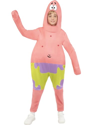 Funidelia | Patrick Kostüm - SpongeBob Schwammkopf für Jungen und Mädchen Zeichentrickfilm, Film und Serien - Kostüm für Kinder & Verkleidung für Partys, Karneval & Halloween - Größe 7-9 Jahre Funidelia | Patrick Kostüm - SpongeBob Schwammkopf für Jungen und Mädchen Zeichentrickfilm, Film und Serien - Kostüm für Kinder & Verkleidung für Partys, Karneval & Halloween - Größe 7-9 Jahre von Funidelia