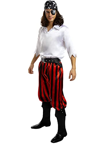 Funidelia | Piraten Kostüm - Seeräuber Kollektion für Herren Größe XL Korsar, Seeräuber - Bunt, Zubehör für Kostüm - Karneval, Halloween, Kostümpartys, Geburtstage Funidelia | Piraten Kostüm - Seeräuber Kollektion für Herren Größe XL Korsar, Seeräuber - Bunt, Zubehör für Kostüm - Karneval, Halloween, Kostümpartys, Geburtstage von Funidelia