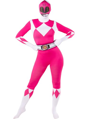 Funidelia | Power Ranger pink second skin costume für Damen Film und Serien, Superhelden, Zeichentrickfilm - Kostüm für Erwachsene & Verkleidung für Partys, Karneval & Halloween - Größe S - Rosa Funidelia | Power Ranger pink second skin costume für Damen Film und Serien, Superhelden, Zeichentrickfilm - Kostüm für Erwachsene & Verkleidung für Partys, Karneval & Halloween - Größe S - Rosa von Funidelia