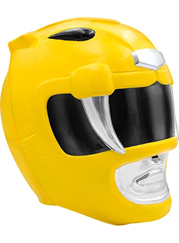 Funidelia | Power Rangers Helm gelb für Damen Film und Serien, Superhelden, Zeichentrickfilm - Zubehör für Erwachsene, Zubehör für Kostüm - Gelb Funidelia | Power Rangers Helm gelb für Damen Film und Serien, Superhelden, Zeichentrickfilm - Zubehör für Erwachsene, Zubehör für Kostüm - Gelb von Funidelia