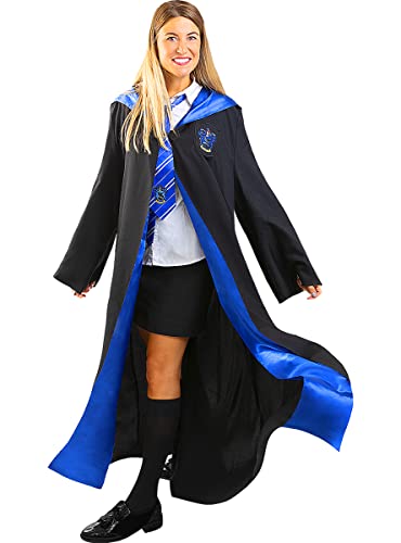 Funidelia | Ravenclaw Harry Potter Kostüm 100% OFFIZIELLE für Herren und Damen Größe M Hogwarts, Zauberer, Film und Serien - Farben: Bunt, Zubehör für Kostüm - Lustige Kostüme für Deine Partys von Funidelia