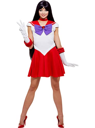 Funidelia | Sailor Mars Kostüm - Sailor Moon 100% OFFIZIELLE für Damen Größe XXL Anime, Cosplay, Usagi Tsukino, Zeichentrickfilm - Farben: Rot, Zubehör für Kostüm - Lustige Kostüme für deine Partys Funidelia | Sailor Mars Kostüm - Sailor Moon 100% OFFIZIELLE für Damen Größe XXL Anime, Cosplay, Usagi Tsukino, Zeichentrickfilm - Farben: Rot, Zubehör für Kostüm - Lustige Kostüme für deine Partys von Funidelia