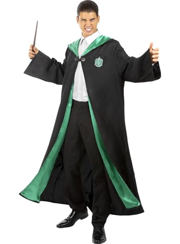 Funidelia | Slytherin Harry Potter Kostüm 100% OFFIZIELLE für Herren und Damen Größe M Hogwarts, Zauberer, Film und Serien - Farben: Bunt, Zubehör für Kostüm - Lustige Kostüme für Deine Partys Funidelia | Slytherin Harry Potter Kostüm 100% OFFIZIELLE für Herren und Damen Größe M Hogwarts, Zauberer, Film und Serien - Farben: Bunt, Zubehör für Kostüm - Lustige Kostüme für Deine Partys von Funidelia