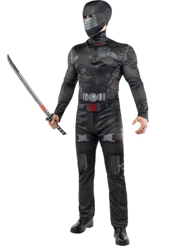 Funidelia | Snake Eyes Kostüm - Gi Joe für Herren Puppe, Marionette & Kasper, Film und Serien, Zeichentrickfilm - Kostüm für Erwachsene & Verkleidung für Partys, Karneval & Halloween - Größe M Funidelia | Snake Eyes Kostüm - Gi Joe für Herren Puppe, Marionette & Kasper, Film und Serien, Zeichentrickfilm - Kostüm für Erwachsene & Verkleidung für Partys, Karneval & Halloween - Größe M von Funidelia