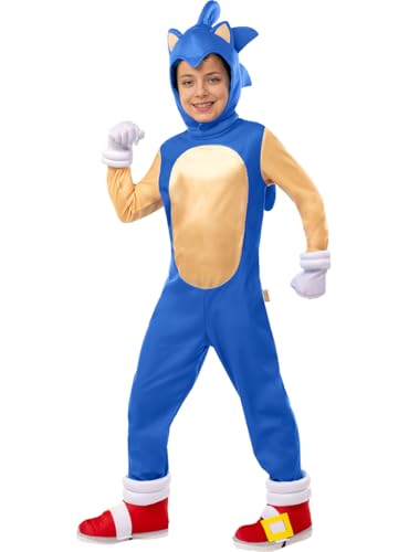 Funidelia | Sonic Deluxe Kostüm für Jungen und Mädchen Games & Film und Serien - Kostüm für Kinder & Verkleidung für Partys, Karneval & Halloween - Größe 3-4 Jahre Funidelia | Sonic Deluxe Kostüm für Jungen und Mädchen Games & Film und Serien - Kostüm für Kinder & Verkleidung für Partys, Karneval & Halloween - Größe 3-4 Jahre von Funidelia