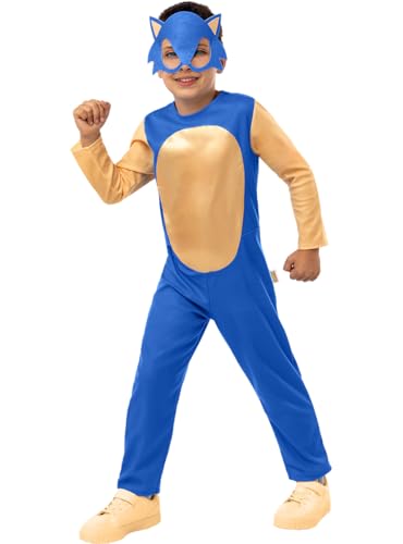 Funidelia | Sonic Kostüm für Jungen und Mädchen Games & Film und Serien - Kostüm für Kinder & Verkleidung für Partys, Karneval & Halloween - Größe 7-9 Jahre Funidelia | Sonic Kostüm für Jungen und Mädchen Games & Film und Serien - Kostüm für Kinder & Verkleidung für Partys, Karneval & Halloween - Größe 7-9 Jahre von Funidelia