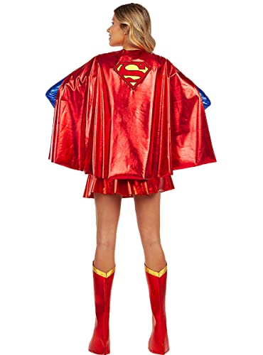 Funidelia | Supergirl Umhang 100% OFFIZIELLE für Damen Kara Zor-EL, Superhelden, DC Comics, Zubehör für Kostüm - Lustige Kostüme für Deine Partys von Funidelia