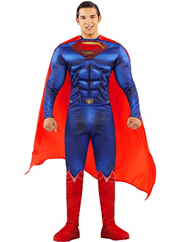 Funidelia | Superman Kostüm - Die Liga der Gerechten für Herren Superhelden, DC Comics, Justice League - Kostüme für Erwachsene & Verkleidung für Partys, Karneval & Halloween - Größe L - Blau Funidelia | Superman Kostüm - Die Liga der Gerechten für Herren Superhelden, DC Comics, Justice League - Kostüme für Erwachsene & Verkleidung für Partys, Karneval & Halloween - Größe L - Blau von Funidelia
