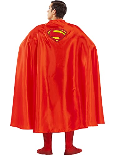 Funidelia | Superman Umhang 100% OFFIZIELLE für Herren Man of Steel, Superhelden, DC Comics, Justice League, Zubehör für Kostüm - Lustige Kostüme für Deine Partys von Funidelia