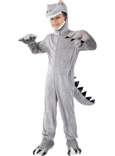 Funidelia | T-Rex Kostüm für Jungen Tiere, T-Rex, Jurassic Park, Film und Serien - Kostüm für Kinder & Verkleidung für Partys, Karneval & Halloween - Größe 5-6 Jahre - Braun Funidelia | T-Rex Kostüm für Jungen Tiere, T-Rex, Jurassic Park, Film und Serien - Kostüm für Kinder & Verkleidung für Partys, Karneval & Halloween - Größe 5-6 Jahre - Braun von Funidelia