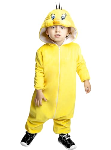 Funidelia | Tweety Kostüm s - Looney Tunes für Baby Kostüme für Kinder & Verkleidung für Partys, Karneval & Halloween - Größe 12-24 Monate - Gelb Funidelia | Tweety Kostüm s - Looney Tunes für Baby Kostüme für Kinder & Verkleidung für Partys, Karneval & Halloween - Größe 12-24 Monate - Gelb von Funidelia