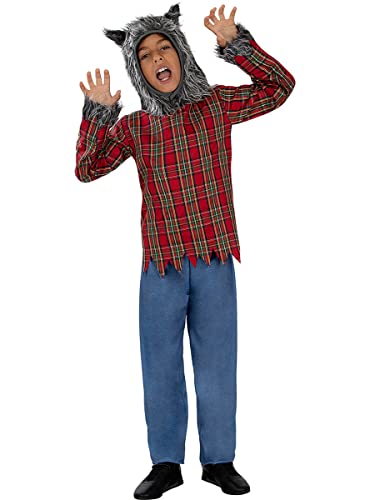 Funidelia | Werwolf Kostüm für Jungen Horror, Werwolf, Böse Wolf, Halloween - Kostüm für Kinder & Verkleidung für Partys, Karneval & Halloween - Größe 7-9 Jahre - Braun Funidelia | Werwolf Kostüm für Jungen Horror, Werwolf, Böse Wolf, Halloween - Kostüm für Kinder & Verkleidung für Partys, Karneval & Halloween - Größe 7-9 Jahre - Braun von Funidelia