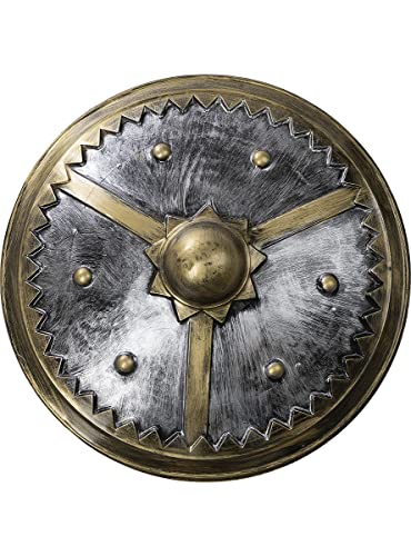 Funidelia | Wikinger Schutzschild 61 cm für Herren und Damen Nordisch, Walküre, Barbaren, Vikings - Farben: Bunt, Zubehör für Kostüm - Lustige Kostüme für Deine Partys Funidelia | Wikinger Schutzschild 61 cm für Herren und Damen Nordisch, Walküre, Barbaren, Vikings - Farben: Bunt, Zubehör für Kostüm - Lustige Kostüme für Deine Partys von Funidelia