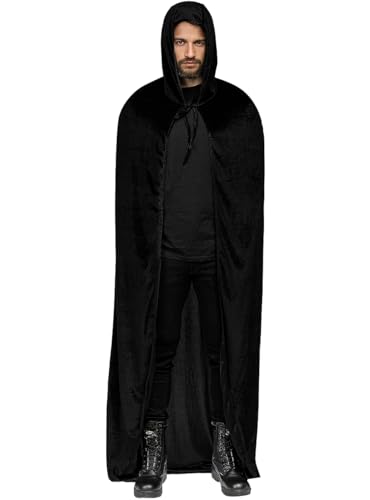 Funidelia | Zauberer Kostüm für Herren Hexen, Zauberer, Halloween, Horror - Kostüm für Erwachsene & Verkleidung für Partys, Karneval & Halloween - Größe Standard - Grau/Silber von Funidelia