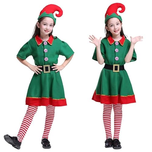 Funjoyz Elfenns Weihnachten Kostüm für Kinder Junge Mädchen,Elfenns Weihnachtskostüme für Kinder,Weihnachten Kinderkleider für Kinder Karneval Maskerade Neujahr Cosplay Party Halloween Funjoyz Elfenns Weihnachten Kostüm für Kinder Junge Mädchen,Elfenns Weihnachtskostüme für Kinder,Weihnachten Kinderkleider für Kinder Karneval Maskerade Neujahr Cosplay Party Halloween von Funjoyz