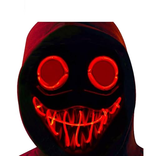 Funjoyz Huggy Halloween Maske Wuggy,LED Horror Maske,Universal-Halloween-Maske,Geeignet FüR Halloween,Karneval, Maskerade,Weihnachten,Cosplay,Party Funjoyz Huggy Halloween Maske Wuggy,LED Horror Maske,Universal-Halloween-Maske,Geeignet FüR Halloween,Karneval, Maskerade,Weihnachten,Cosplay,Party von Funjoyz