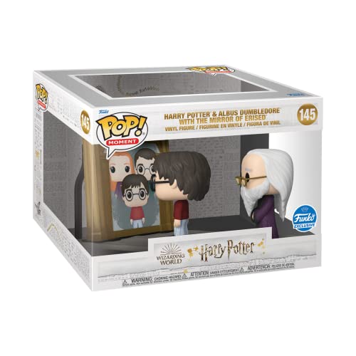 Funko 63144 Harry Potter und Albus Dumbledore mit dem Spiegel von Erised Figur, Mehrfarbig von Funko