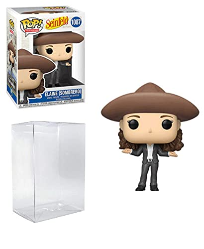 Elaine Benes in Sombrero Pop #1087 Pop TV: Seinfeld Vinyl Figure (Bundled with EcoTek Protector to Protect Display Box) von Funko