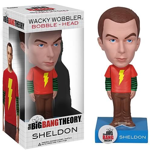 Exklusive Big Bang Theory Sheldon Shazam! Shirt Bobble Head von Funko