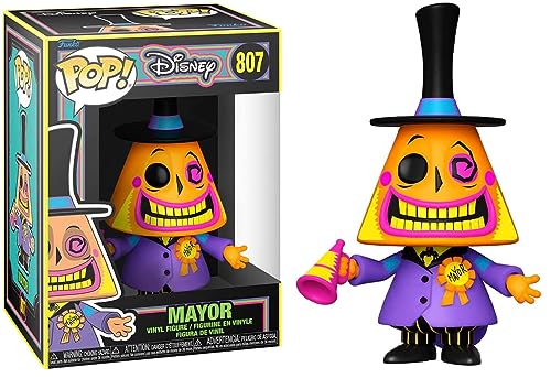 Pop Nightmare Before Chrismas Mayor Blacklight Vinyl Figur von Funko
