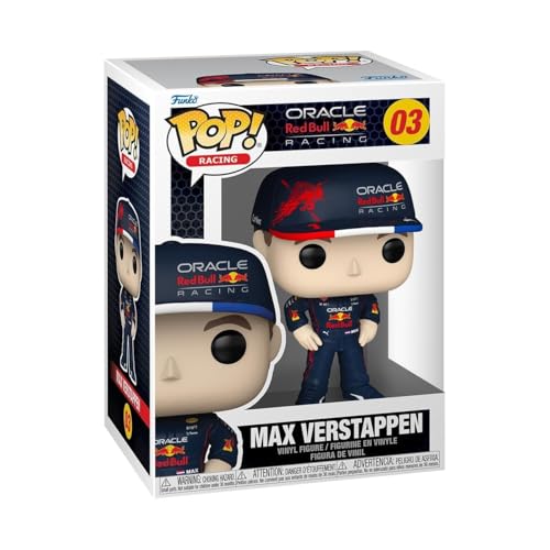 Funko Formel 1 Max Verstappen Vinyl Figur 03 Unisex Pop! Standard Vinyl Fan-Merch, Sport Funko Formel 1 Max Verstappen Vinyl Figur 03 Unisex Pop! Standard Vinyl Fan-Merch, Sport von Funko