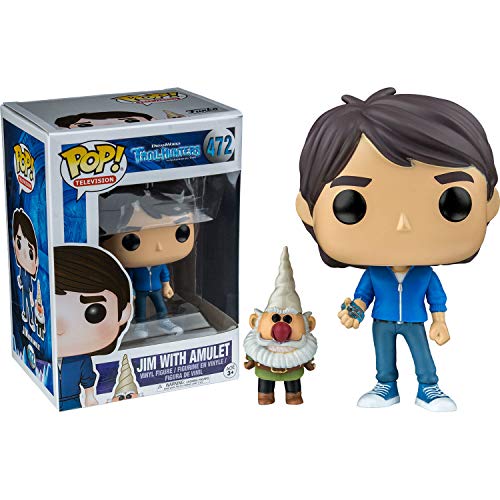 Figur POP – trollhunters – Jim with Amulet (472) von FunKo