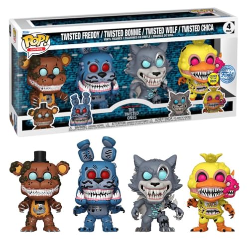 Five Nights at Freddy's Funko Pop! Games FNAF- Twisted Ones 4 Stück (EMEA) (GW) Funko von Funko