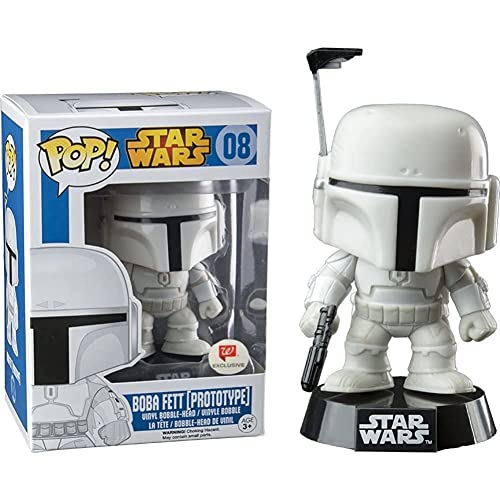 Funko 019147 Pop Star Wars Boba Fett Prototype 08 Vinyl Bobble-Head Figure, 10 cm Funko 019147 Pop Star Wars Boba Fett Prototype 08 Vinyl Bobble-Head Figure, 10 cm von Funko
