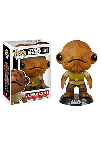 Funko 024508 Pop Star Wars: The Force Awakens Admiral Ackbar 81 Bobble-Head Figure Funko 024508 Pop Star Wars: The Force Awakens Admiral Ackbar 81 Bobble-Head Figure von Funko