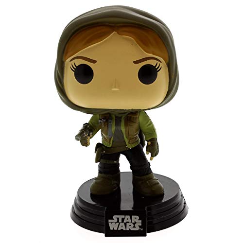 Funko 10450 POP! Bobble: Star Wars: Rogue One: Jyn Erso Hooded (Exc) von Funko