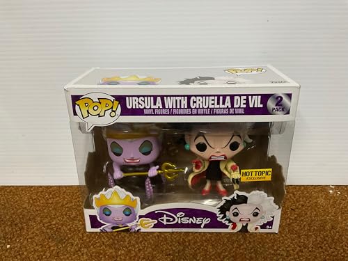 Funko 10870 – Disney-Figuren, Ursula und Cruella De Vil Funko 10870 – Disney-Figuren, Ursula und Cruella De Vil von Funko