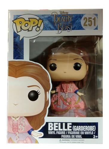 Funko 12798 Pop-Vinyl-Figur 251, Design: Belle in Garderobe aus Disneys „Die Schöne und das Biest“ von Funko