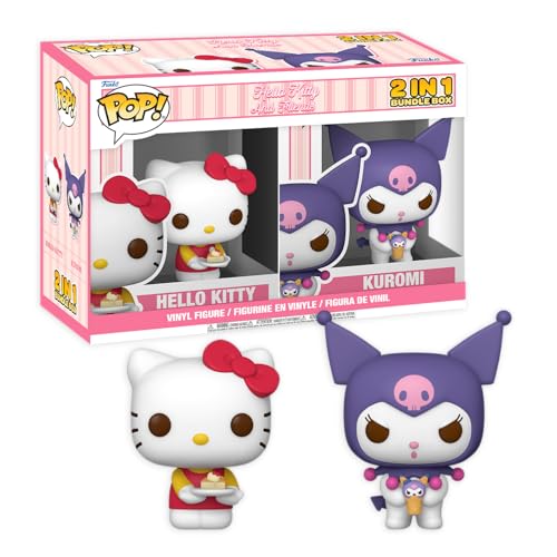 Funko Bundle Box - Hello Kitty POP! 2 Pack - Hello Kitty & Kuromi- Vinyl-Sammelfigur - Geschenkidee - Offizielle Handelswaren - Spielzeug Für Kinder und Erwachsene - Anime Fans Funko Bundle Box - Hello Kitty POP! 2 Pack - Hello Kitty & Kuromi- Vinyl-Sammelfigur - Geschenkidee - Offizielle Handelswaren - Spielzeug Für Kinder und Erwachsene - Anime Fans von Funko