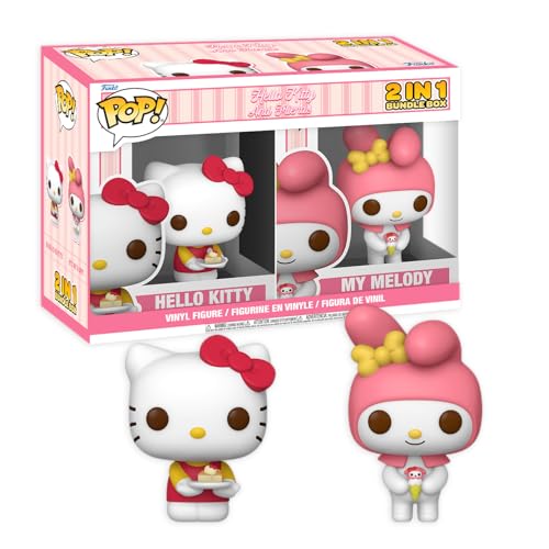 Funko Bundle Box - Hello Kitty POP! 2 Pack - Hello Kitty & My Melody- Vinyl-Sammelfigur - Geschenkidee - Offizielle Handelswaren - Spielzeug Für Kinder und Erwachsene - Anime Fans Funko Bundle Box - Hello Kitty POP! 2 Pack - Hello Kitty & My Melody- Vinyl-Sammelfigur - Geschenkidee - Offizielle Handelswaren - Spielzeug Für Kinder und Erwachsene - Anime Fans von Funko