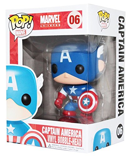 Funko 2224 POP! Bobble: Marvel: Captain America von Funko