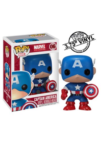 Funko 2224 POP! Bobble: Marvel: Captain America von Funko