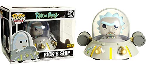 Funko 23811 Rick and Morty Ship POP Vinyl S1, Multi von Funko