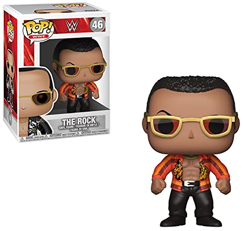 Funko Pop! Vinyl WWE The Rock Old School Figure, Multi - Dwayne "The Rock" Johnson - Vinyl-Sammelfigur - Geschenkidee - Offizielle Handelswaren - Spielzeug Für Kinder und Erwachsene - Sports Fans Funko Pop! Vinyl WWE The Rock Old School Figure, Multi - Dwayne "The Rock" Johnson - Vinyl-Sammelfigur - Geschenkidee - Offizielle Handelswaren - Spielzeug Für Kinder und Erwachsene - Sports Fans von Funko